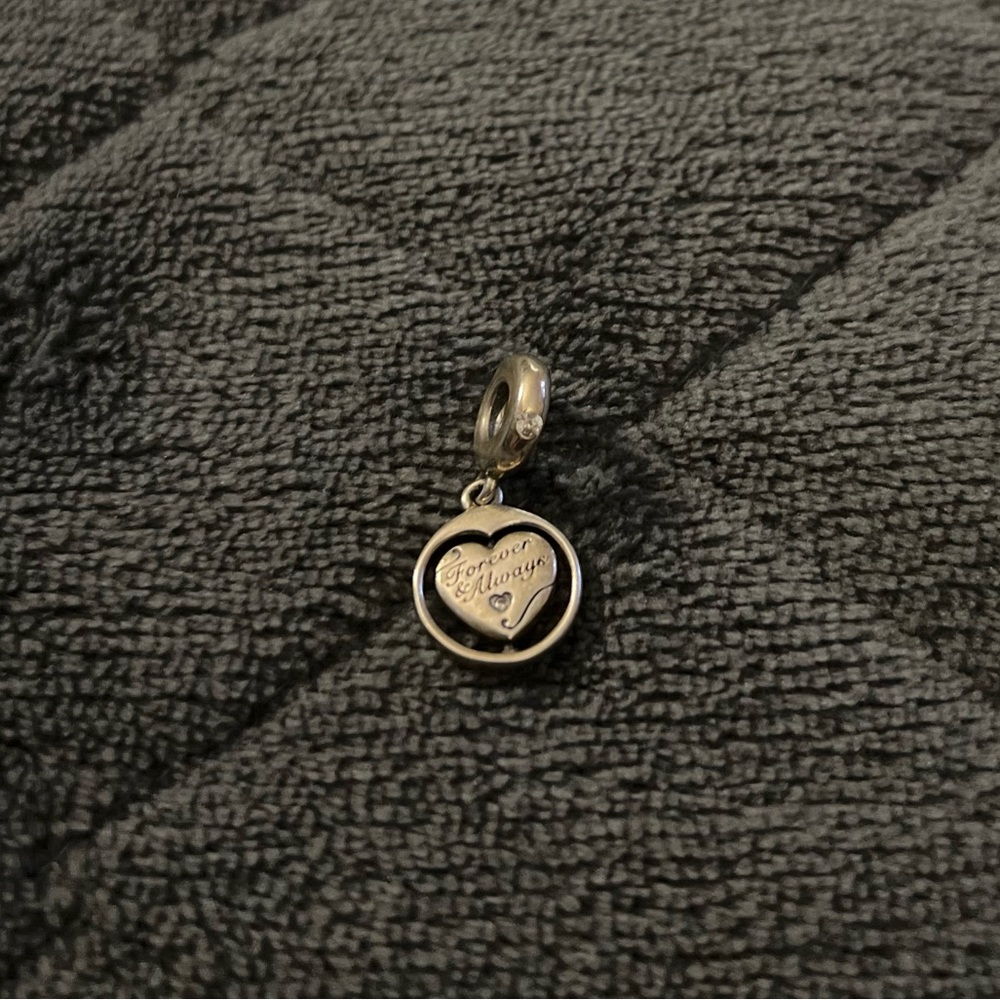Pandora Spinning Forever And Always Soulmate Dangle Charm